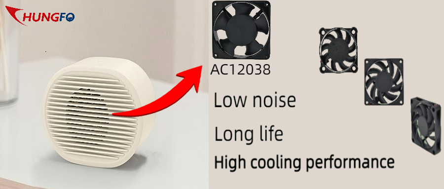 ventilateur thermique à flux axial