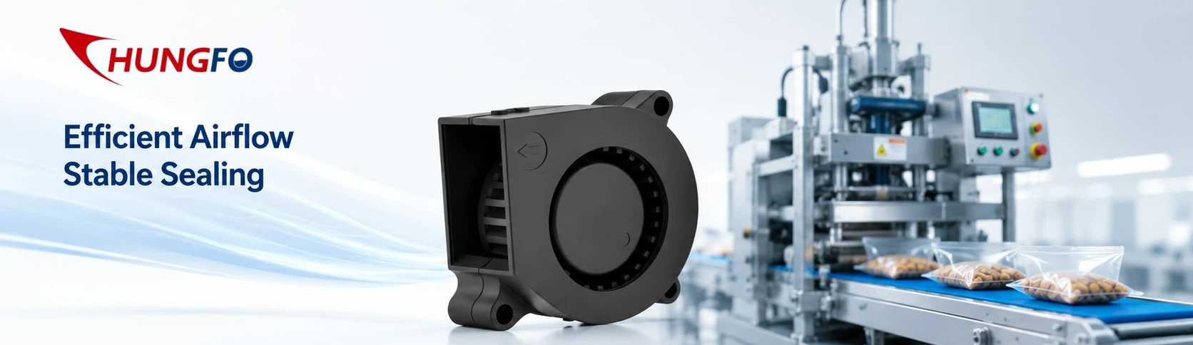 Comment le ventilateur peut-il améliorer l'efficacité opérationnelle des machines d'emballage et de scellage industrielles ?