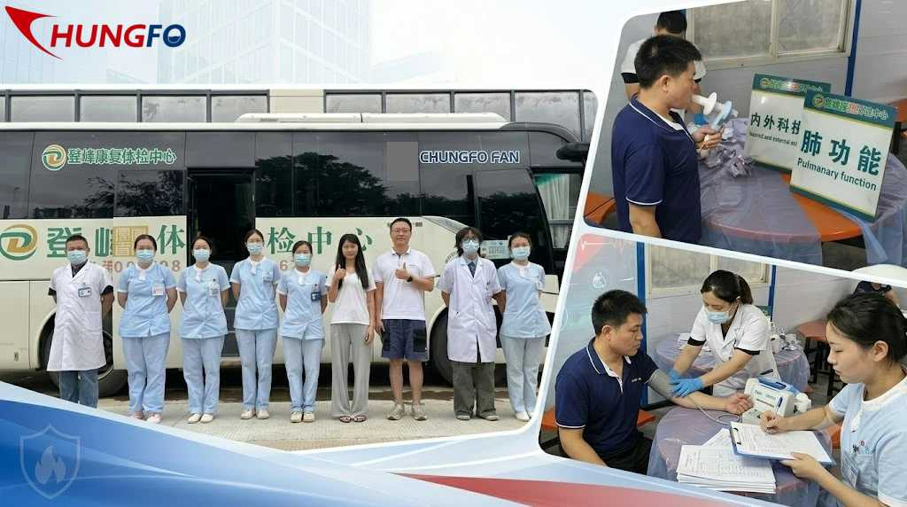 Health Protection, Warm Care | 2026 Chungfo Fan Employee Health Checkup Event
